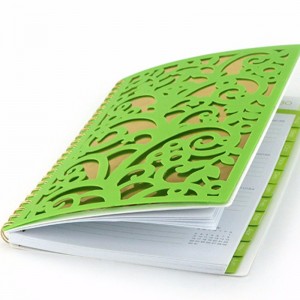 lasergesneden notitieboek met PP-omslag